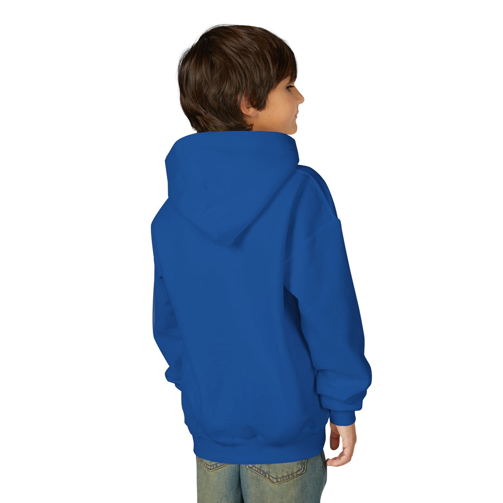 Youth Hoodie with Minimal SB Logo – Cozy Casual Sweatshirt for Kids