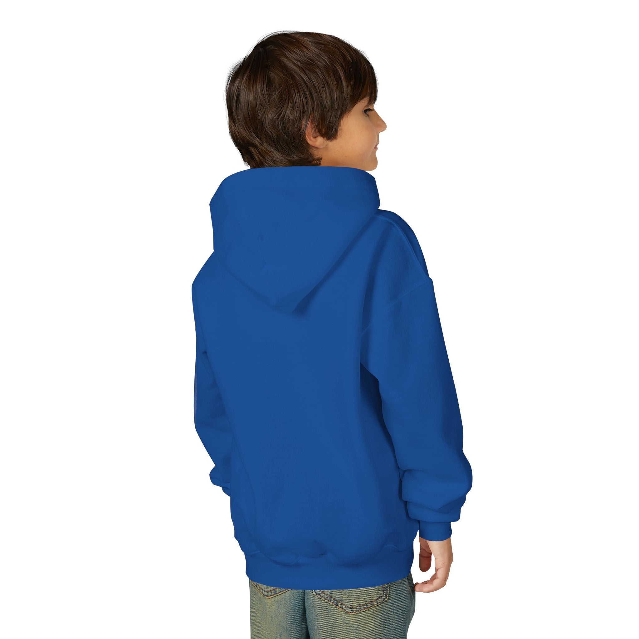 Youth Hoodie with Minimal SB Logo – Cozy Casual Sweatshirt for Kids