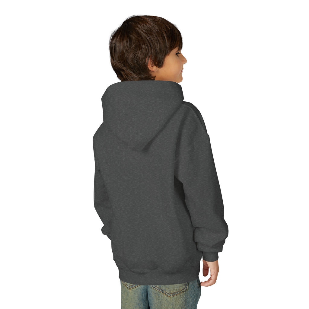 Youth Hoodie with Minimal SB Logo – Cozy Casual Sweatshirt for Kids