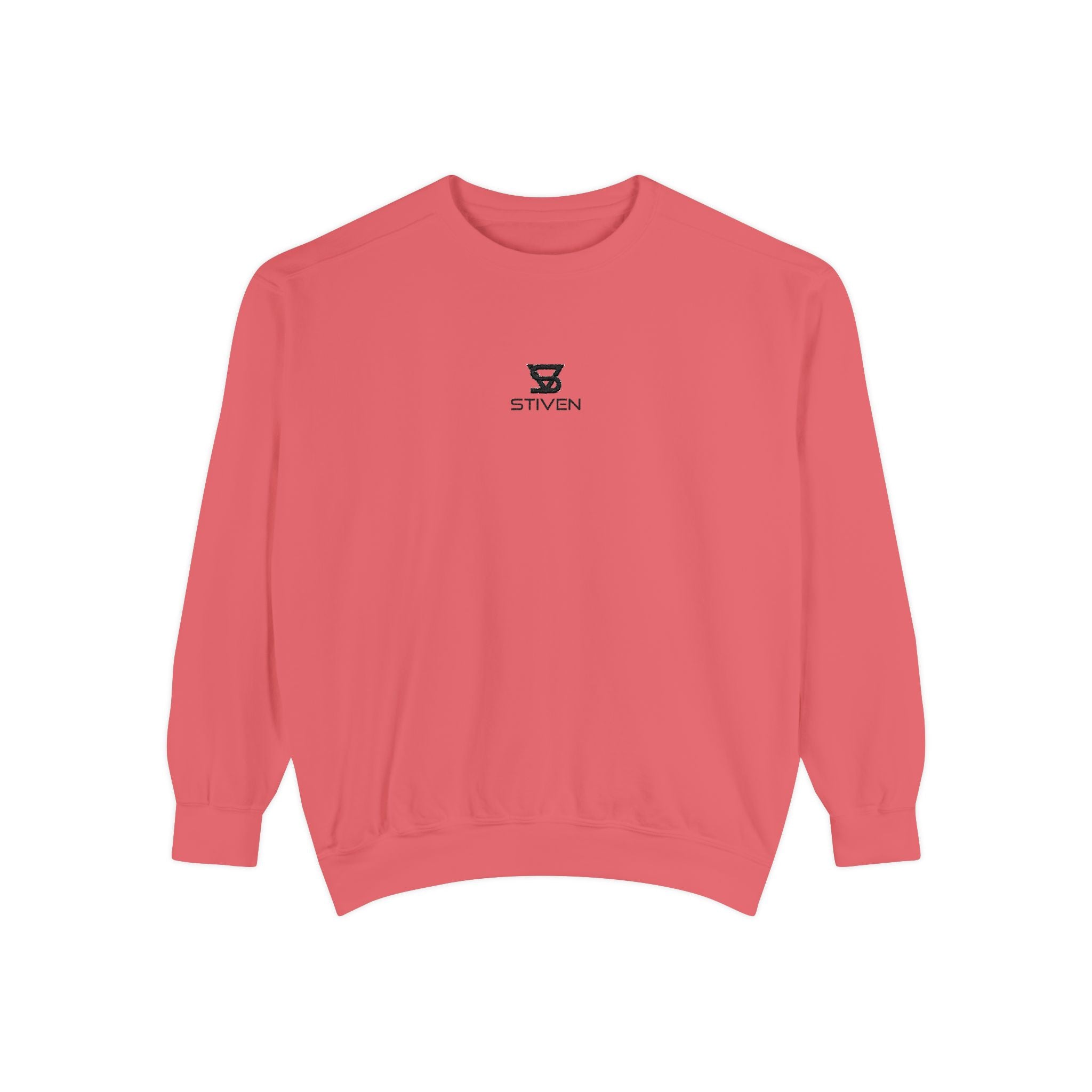 Minimalist 'SENTRY 024' Logo Sweatshirt — Unisex Garment-Dyed Crewneck