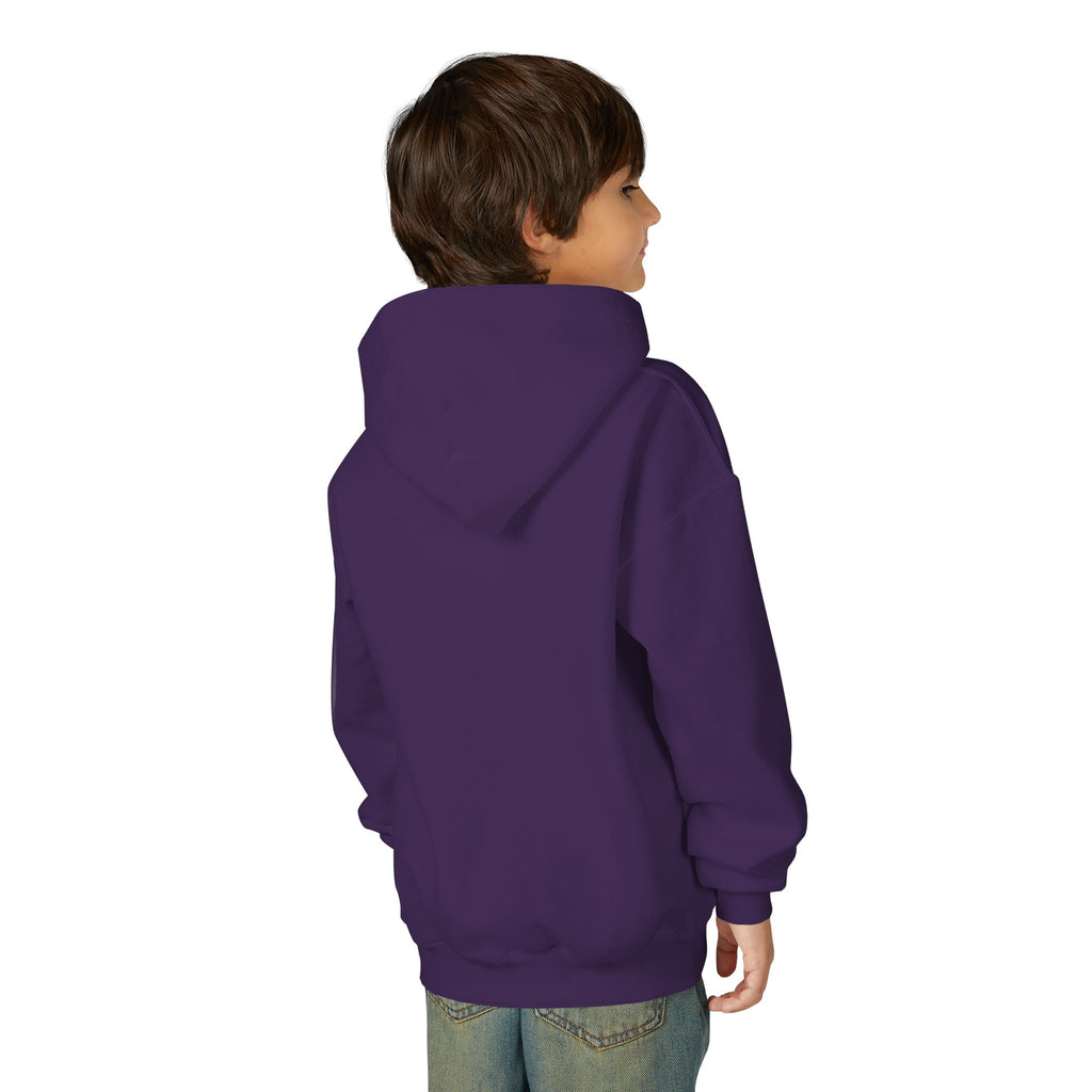 Youth Hoodie with Minimal SB Logo – Cozy Casual Sweatshirt for Kids