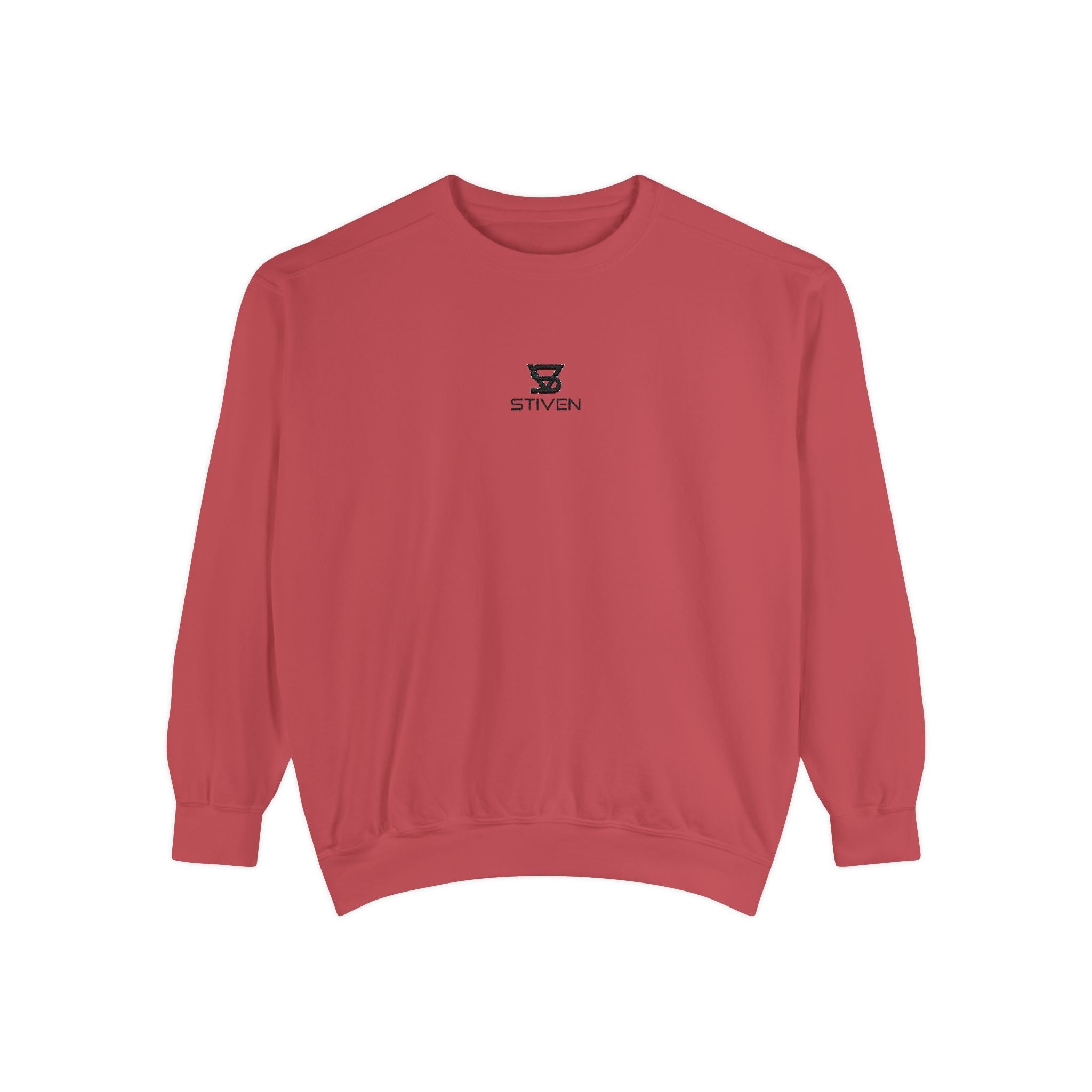 Minimalist 'SENTRY 024' Logo Sweatshirt — Unisex Garment-Dyed Crewneck