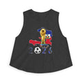 Haiti 2026 World Cup Crop Top – Soccer Trophy Graphic