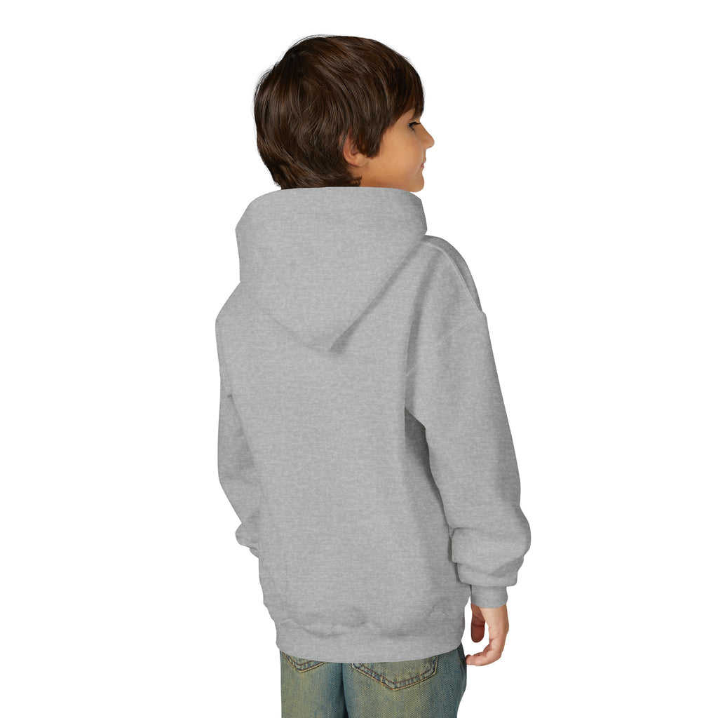 Youth Hoodie with Minimal SB Logo – Cozy Casual Sweatshirt for Kids