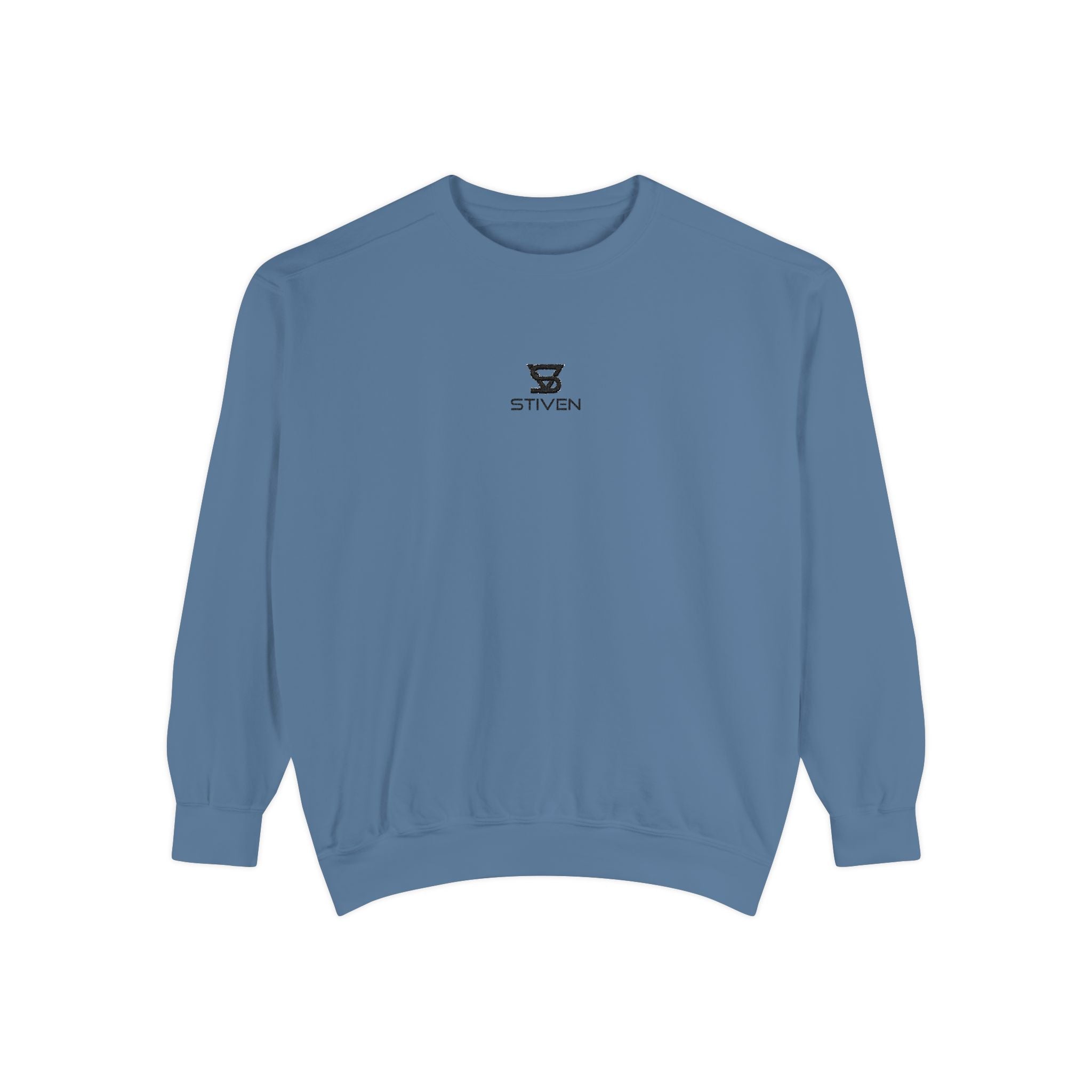 Minimalist 'SENTRY 024' Logo Sweatshirt — Unisex Garment-Dyed Crewneck