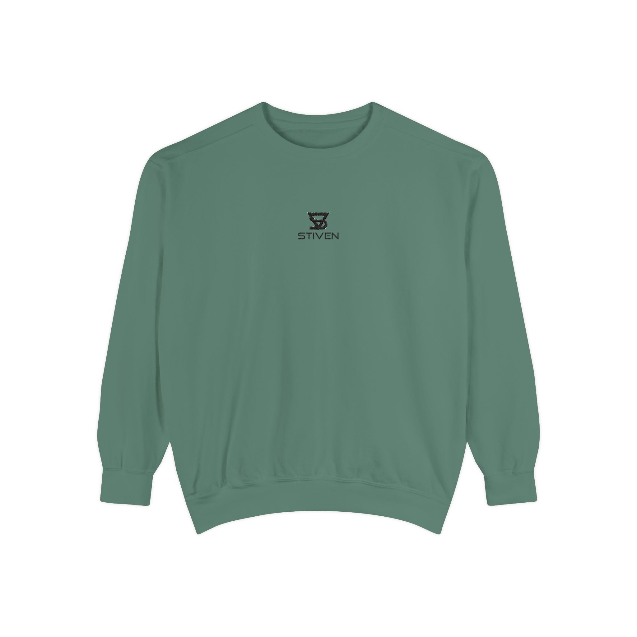 Minimalist 'SENTRY 024' Logo Sweatshirt — Unisex Garment-Dyed Crewneck