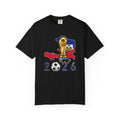 Haiti 2026 World Cup Soccer T-Shirt — Haiti Map, Flag & Trophy Design
