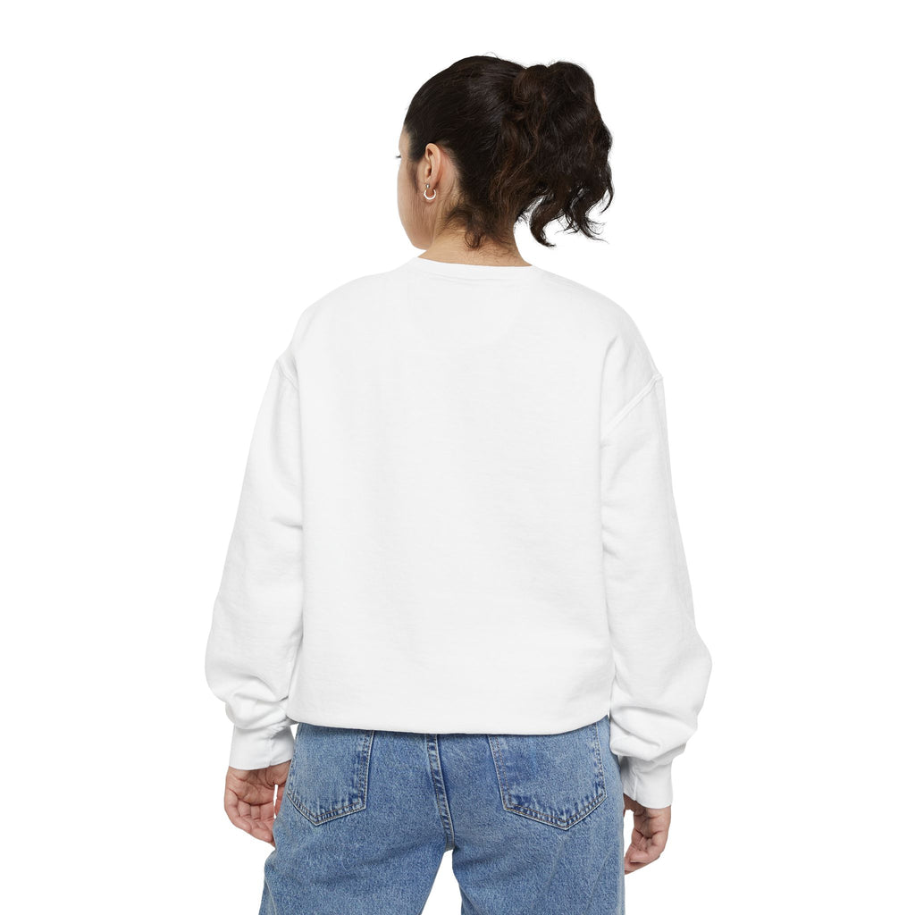 Minimalist 'SENTRY 024' Logo Sweatshirt — Unisex Garment-Dyed Crewneck