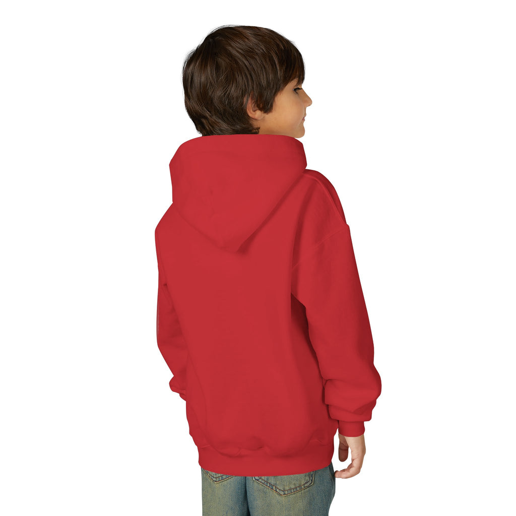 Youth Hoodie with Minimal SB Logo – Cozy Casual Sweatshirt for Kids