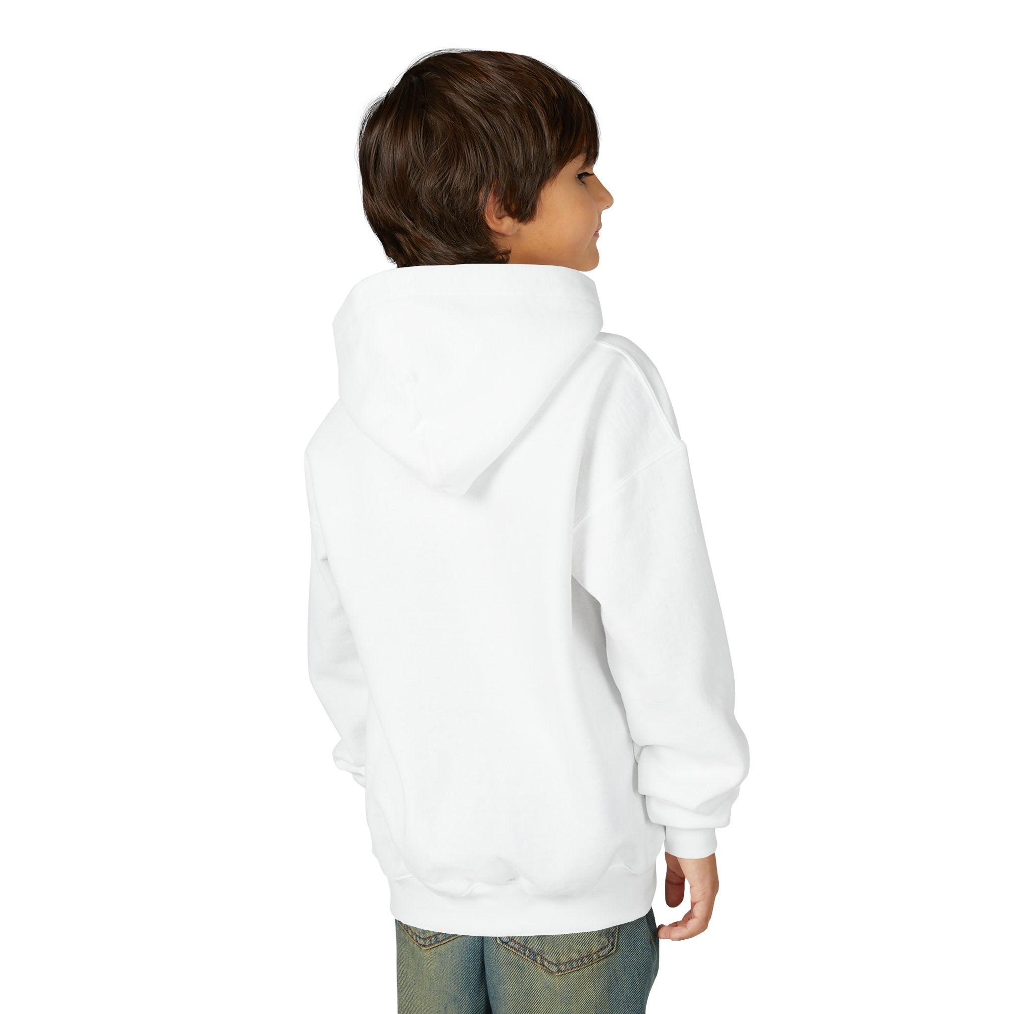 Youth Hoodie with Minimal SB Logo – Cozy Casual Sweatshirt for Kids