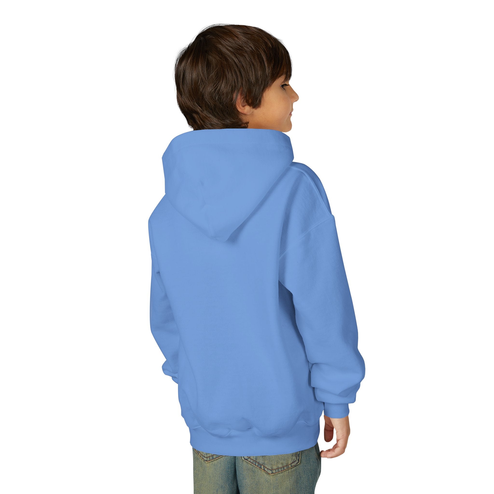 Youth Hoodie with Minimal SB Logo – Cozy Casual Sweatshirt for Kids