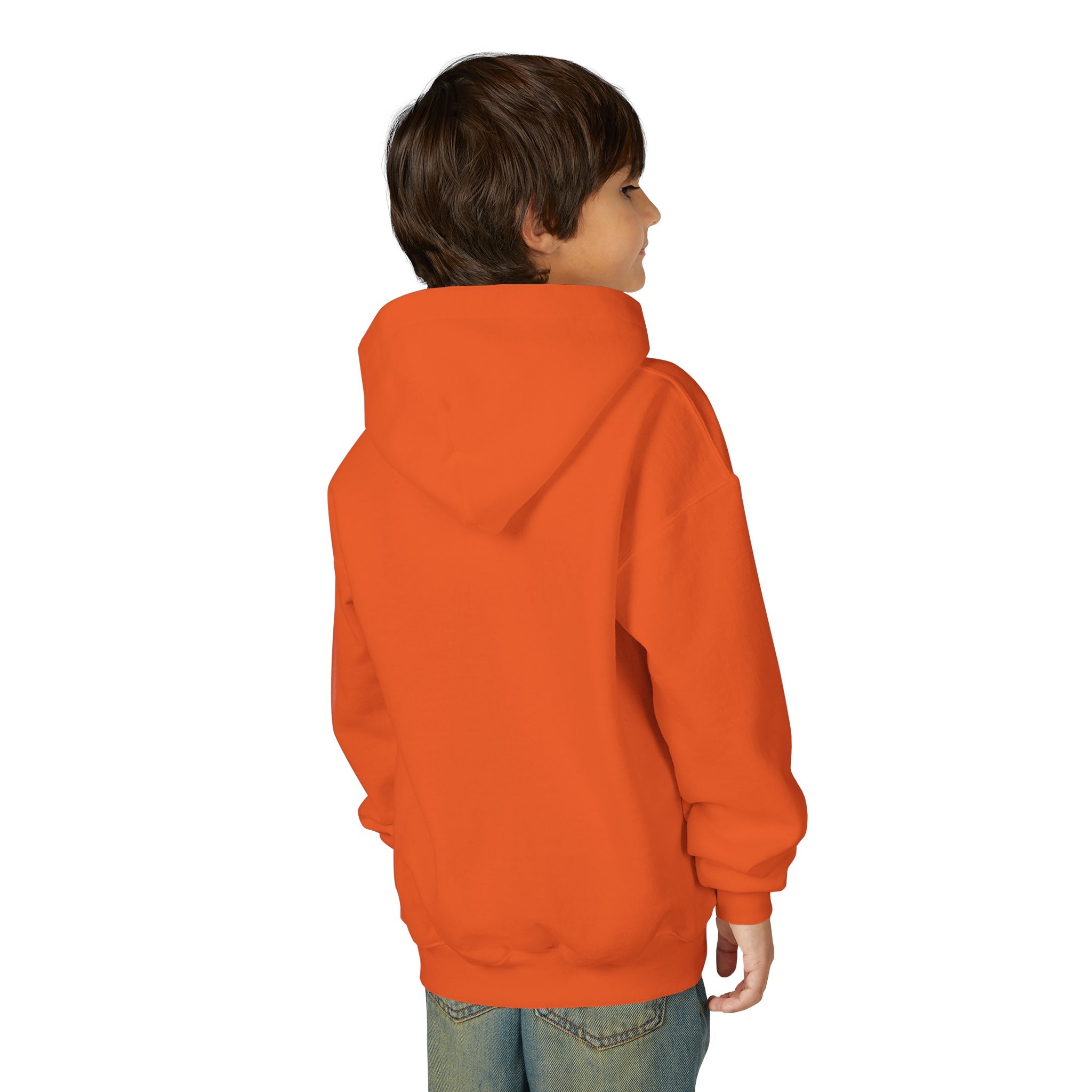 Youth Hoodie with Minimal SB Logo – Cozy Casual Sweatshirt for Kids